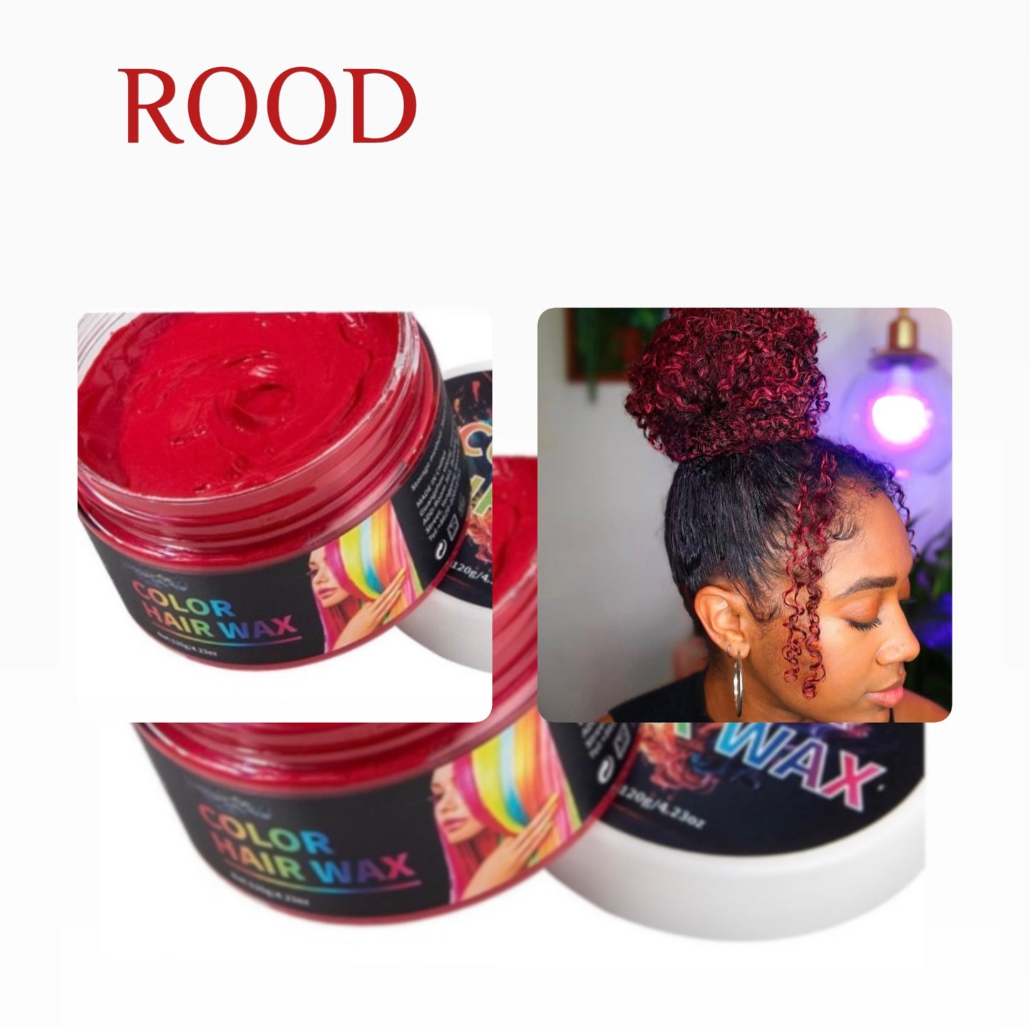 Haar Kleur Wax Bundel - 8, kleuren Gemakkelijk te Verwijderen met 1 Wassing